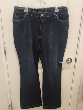 Roadrunner Jeans Dark Wash Straight Leg Womens Size 20
